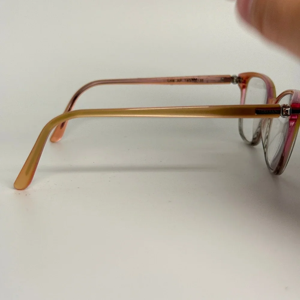 Vera Wang‎ Lola AP Pink Ombre Cat Eye Eyeglasses Frames 51-16-135 Womens